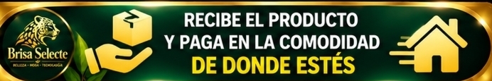 Recibe el producto y paga en la comodidad de donde estés